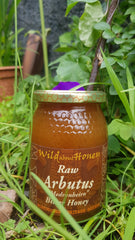 Raw Arbutus honey by Wild about Honey