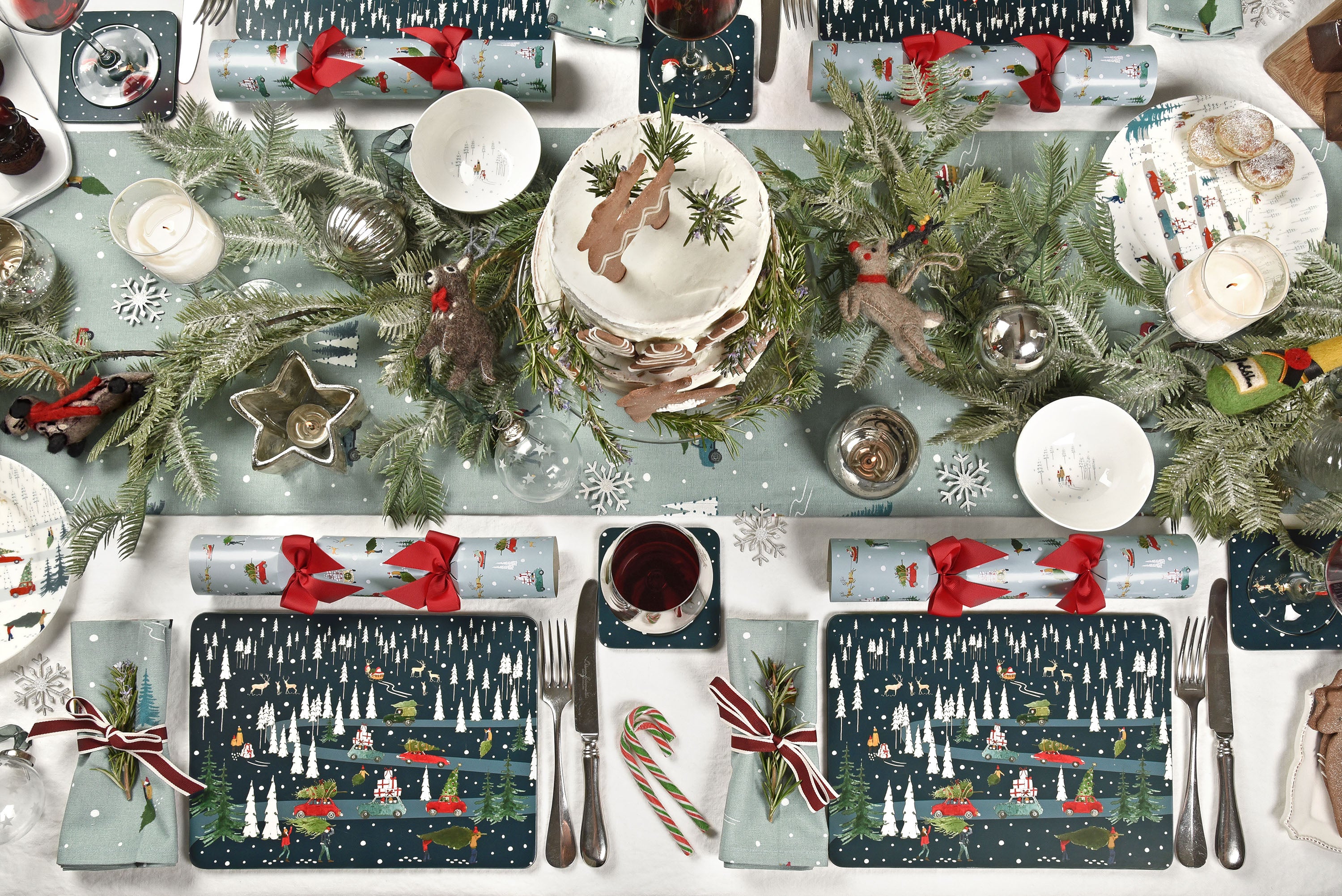Sophie Allport Home for Christmas Table Setting