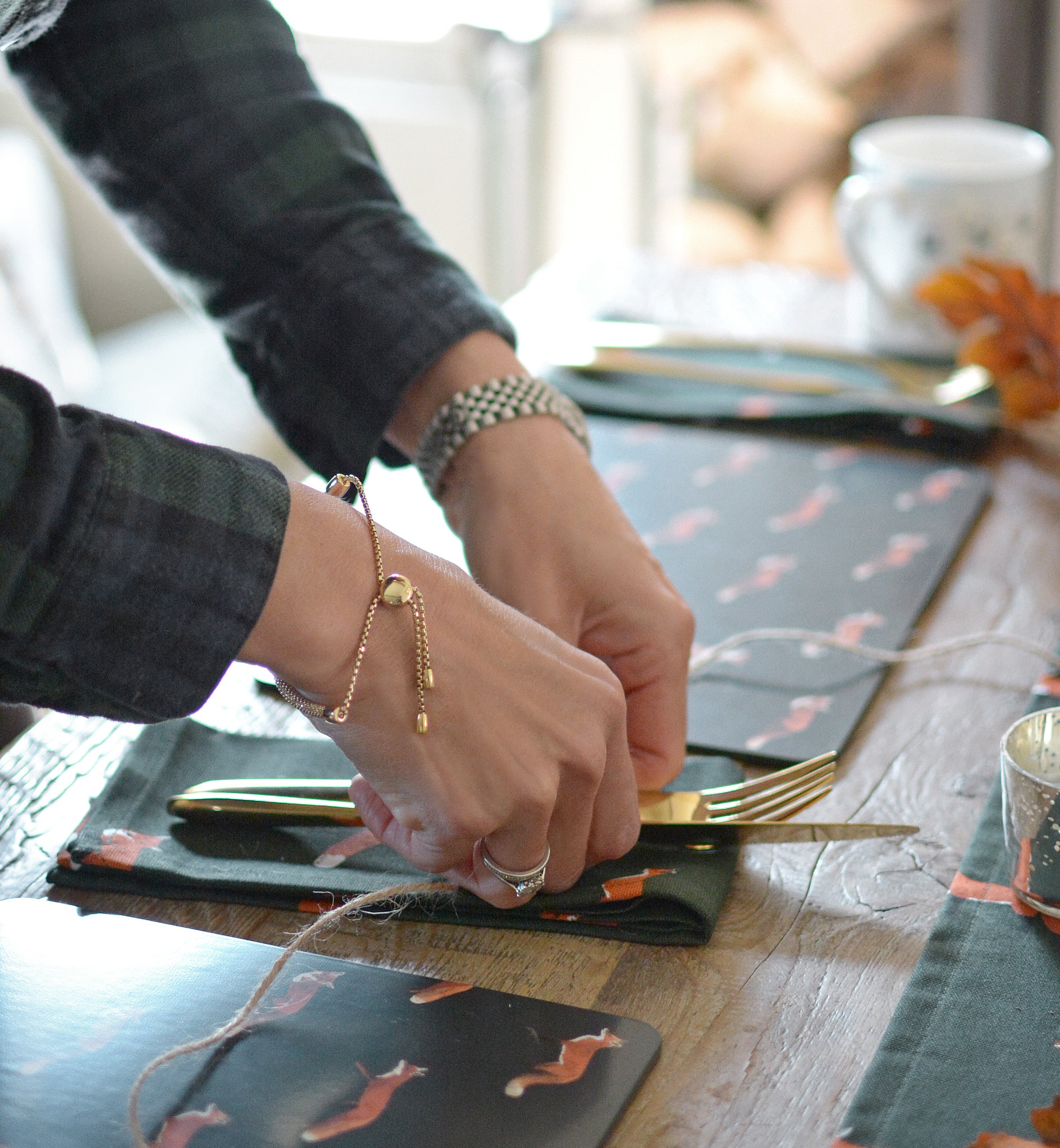 Behind the scenes of Sophie Allport Foxes Collection