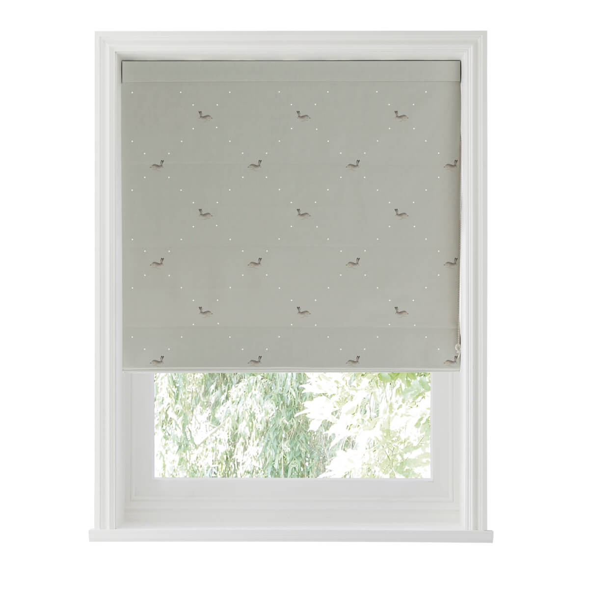 Details about   SOPHIE ALLPORT HARES ROMAN BLIND MADE TO MEASURE..ROTARY SAFETY PULL 