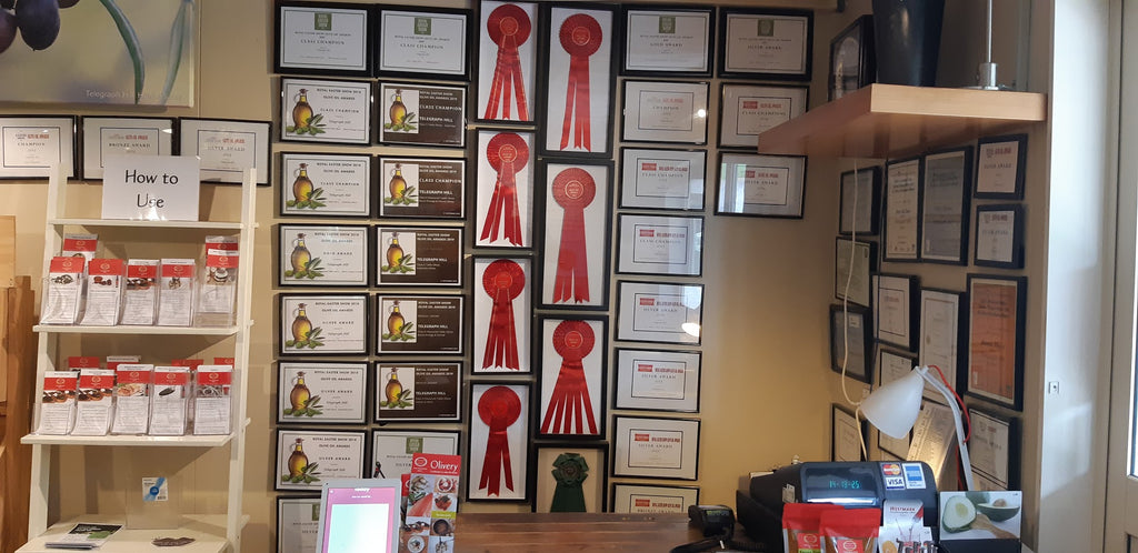 Telegraph Hill Awards Certificates in Shop