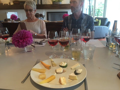 Juliet Harbutt Cheese tasting Geoff Crawford Telegraph Hill