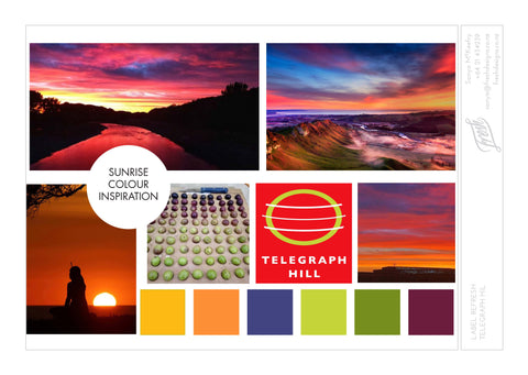 Telegraph Hill Sunset colours