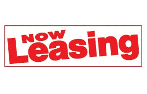 Now Leasing 3x10 Foot Banner