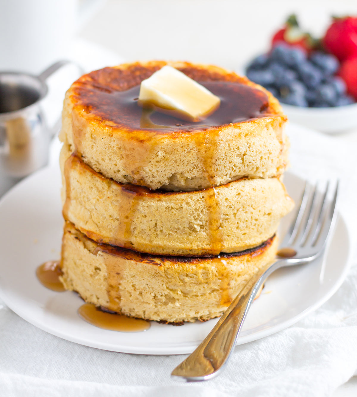 Fluffy Japanese Protein Pancakes