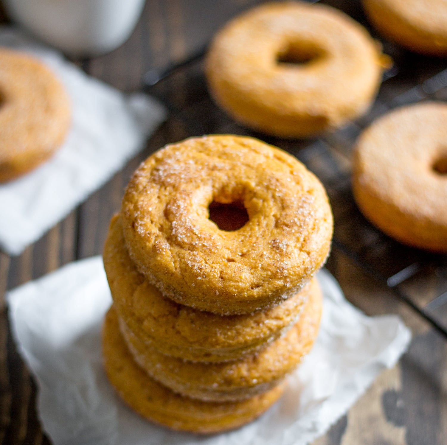 Pumpkin Spice Doughnuts