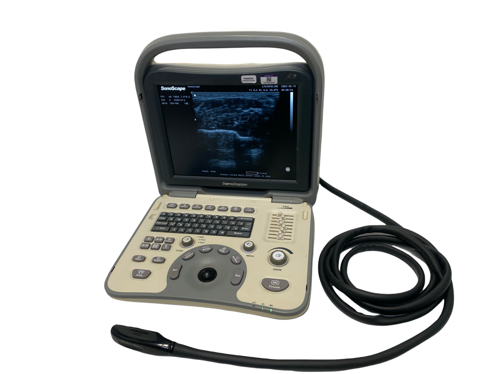 Sonoscape A6v Veterinary Ultrasound With Rectal Probe L761v Keebomed 