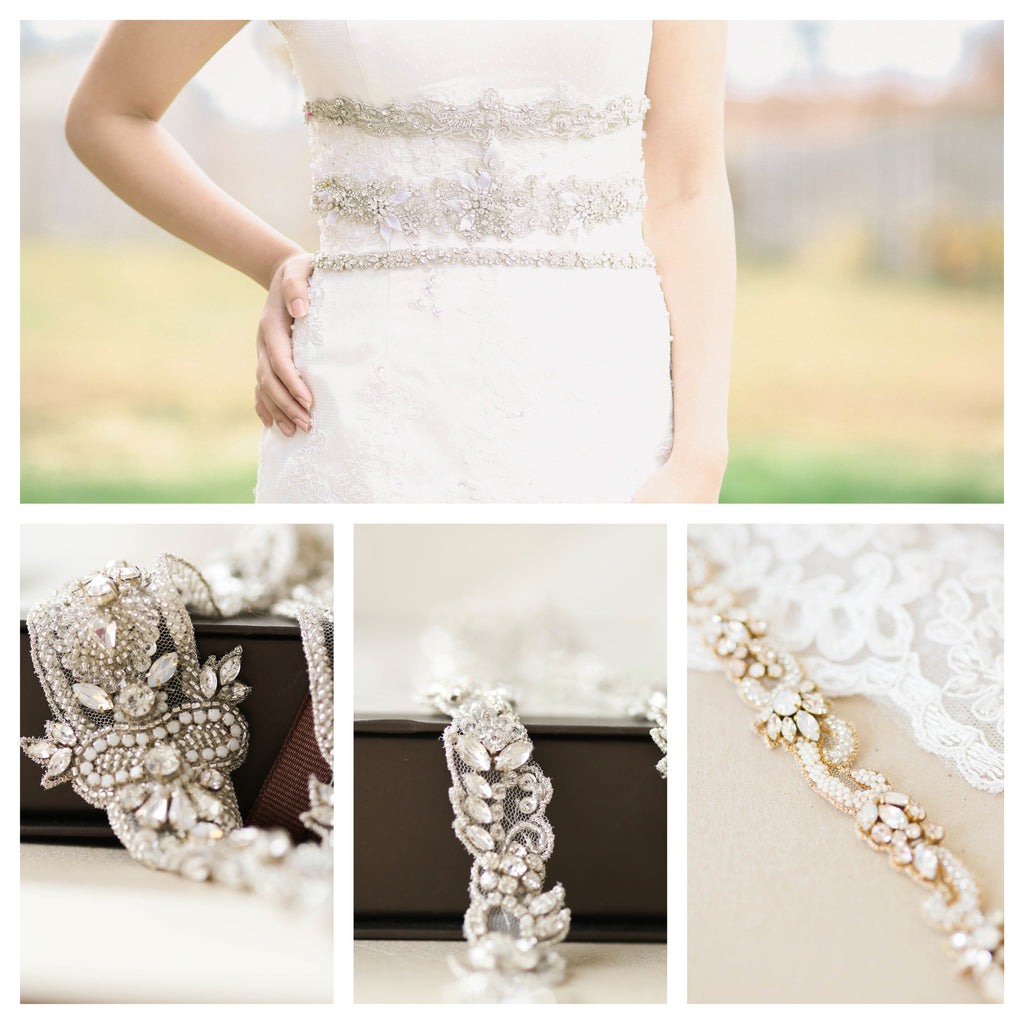 2017 Wedding belts and sashes