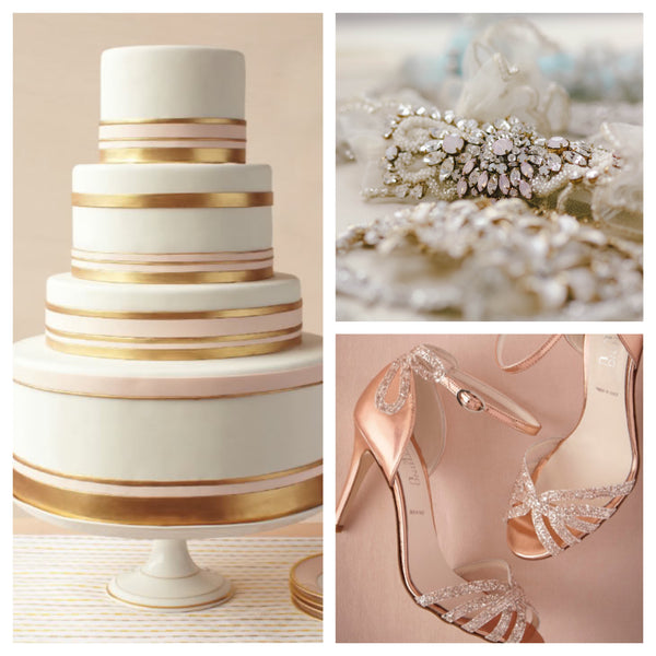 Rosegold wedding trends this fall