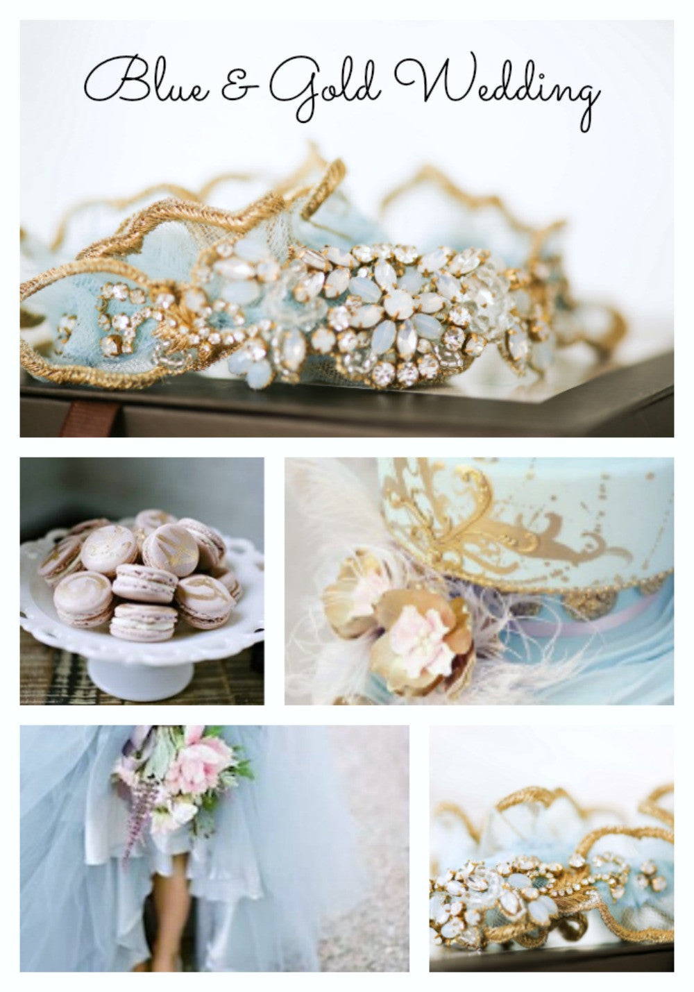 Blue and Gold Wedding Ideas in 2017