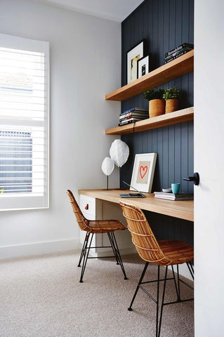 Wooden joinery as work space