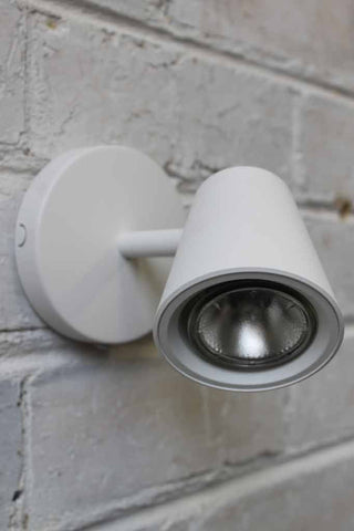 Spotlight, They are LED ready to accommodate a 6w GU10 bulb which will be an energy saving benefit for any application. The 90 degree tilt and approximately 320 degree swivel will have almost any spot covered.