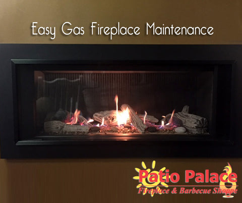 Easy Gas Fireplace Maintenenace