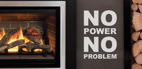 Valor Gas Fireplaces - Patio Palace - No Electricity Needed