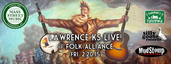 Lawrence KS Live at Folk Alliance music fair