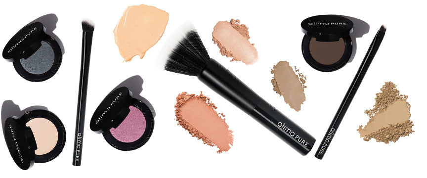 Brush and Eyeshadow Compacts