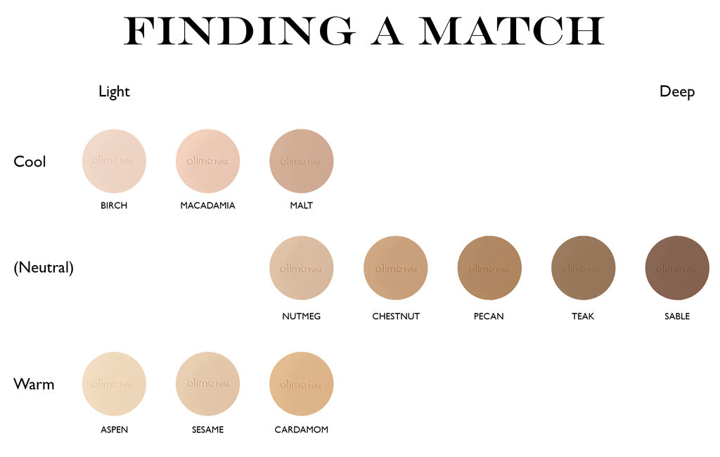 How to find your foundation match