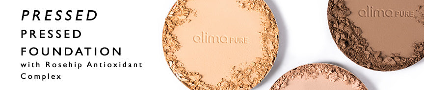 Pressed Natural Mineral Foundation - Alima Pure Pressed Foundation with Rosehip Antioxidant Complex