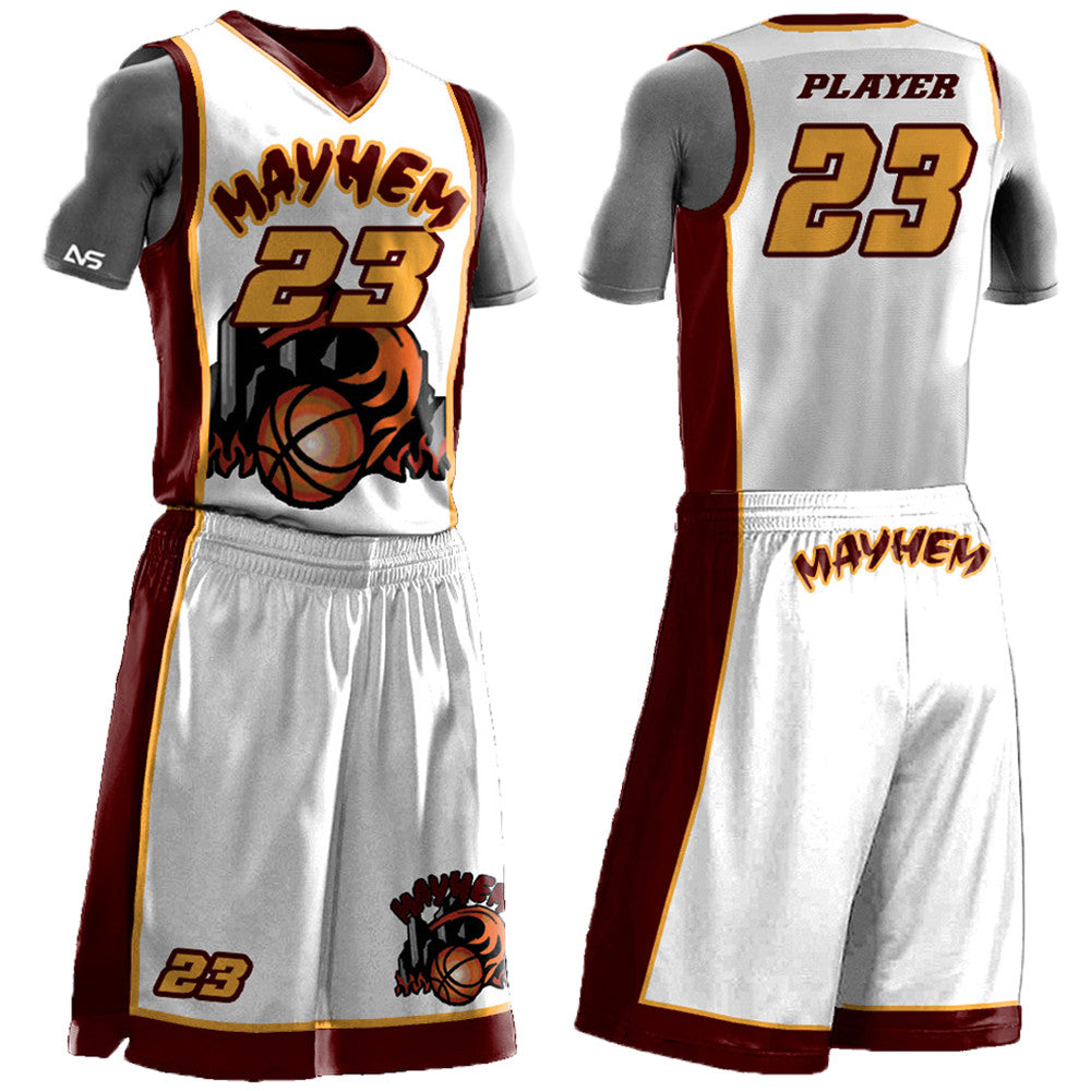 Basketball Uniform Styles 117