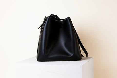 Luxury Vegan Bucket Bag by Angela Roi 