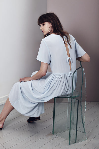 Juliette silk dress black