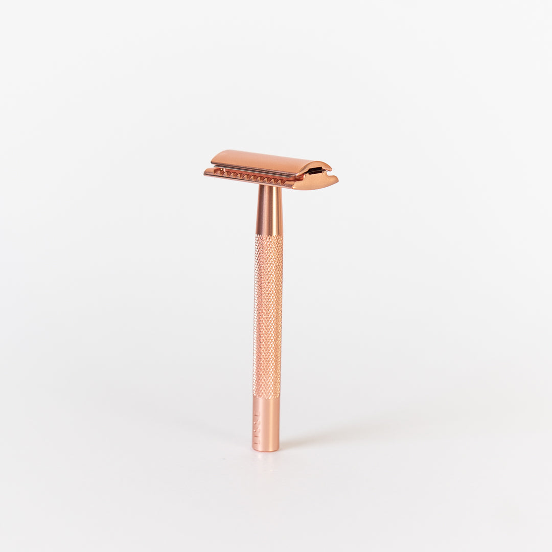 Rose Gold Safety Razor