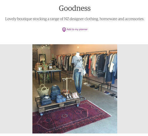 Goodness boutique featured image