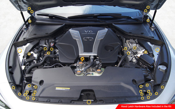 Infiniti Q60 Engine Bay