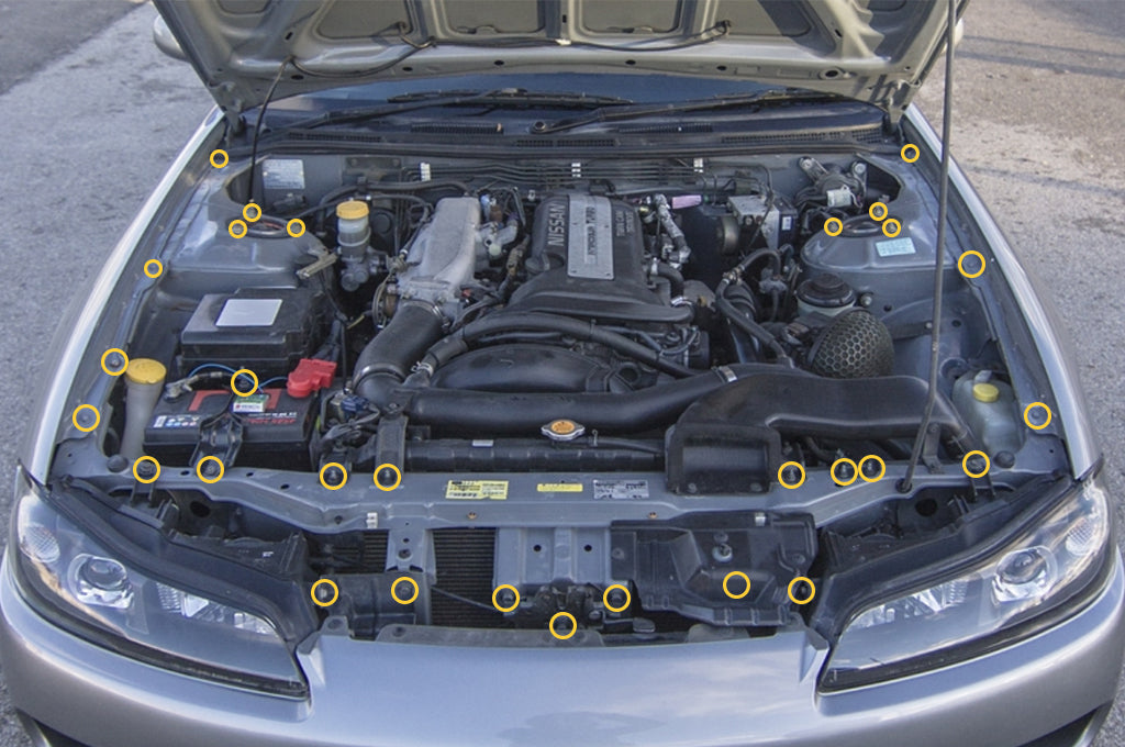 Nissan S15 Engine Bay