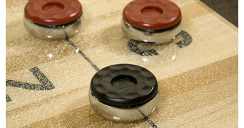 shuffleboard pucks