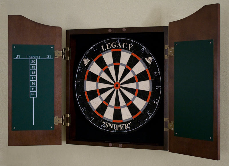 Classic Wooden Dartboard Cabinet Legacy Billiards