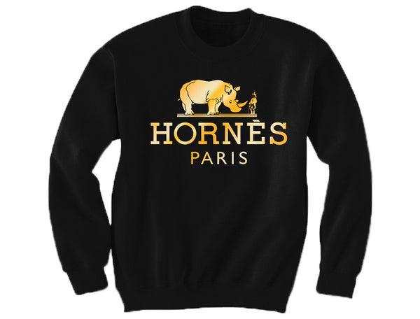Hornés Black & Gold Foil Sweatshirt