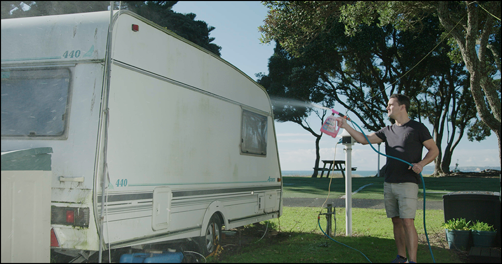 Spray To Clean Your caravan with Rapid Application
