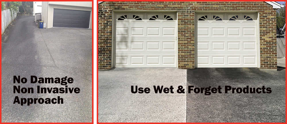 Wet and Forget Driveway Cleaners Will Not Damage Your Driveway
