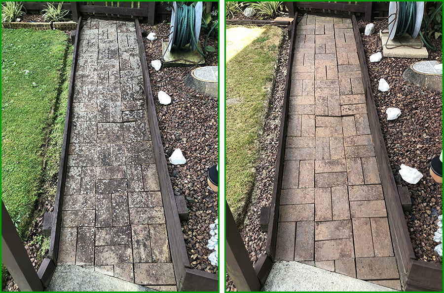 Cleaning Bricks and Pavers is Easy with Wet & Forget Products
