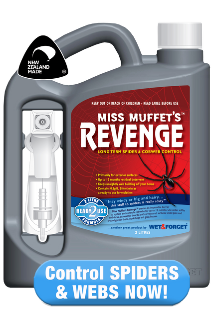 WET & FORGET Miss Muffets Revenge Spider Killer 