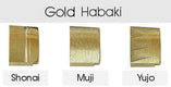 Minosaka - Shonai Muji Yujo Gold Habaki