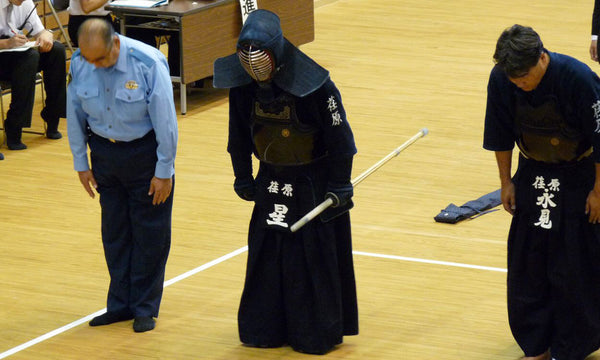 Norio Hoshi - Début de la compétition annuelle de Kendo de la police de Tokyo - 2010