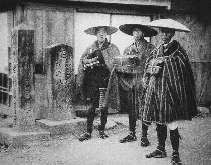 Shopkeeper from the Edo period