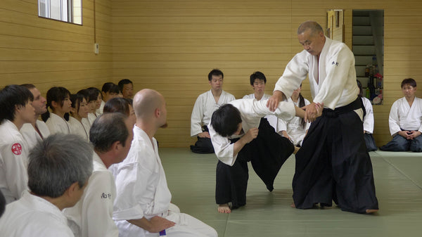 Kimura Jiro in his personal dojo