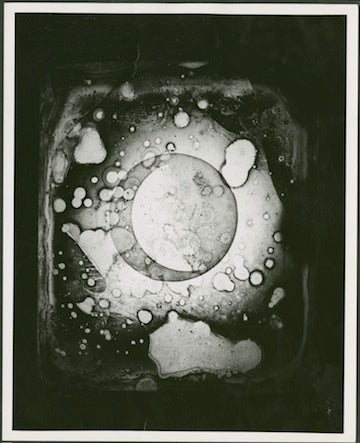 daguerreotype of the moon by John Draper on Yugen Tribe