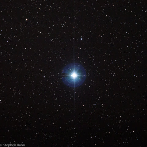 Photo of star Vega by Stephen Rahn