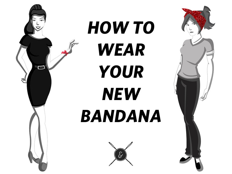 5 ways to wear a bandana