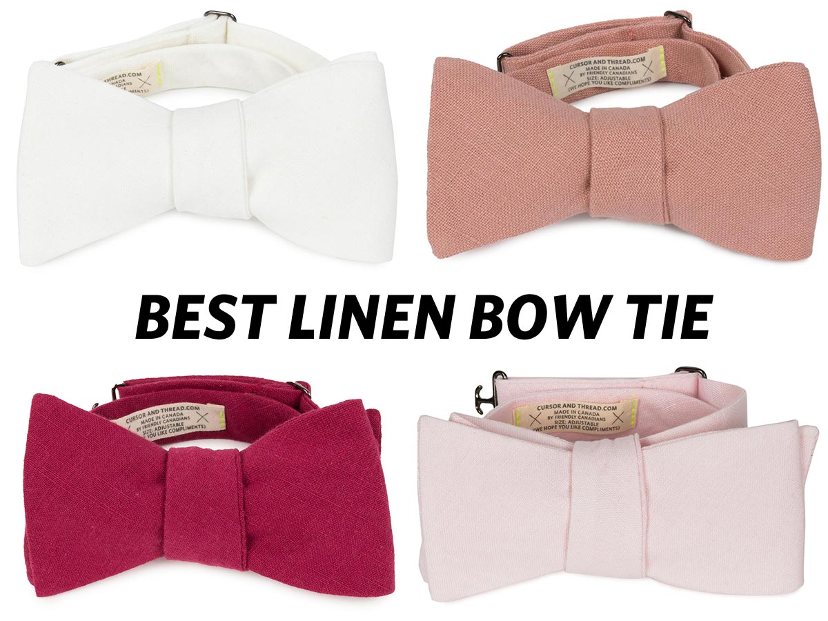 Best Linen Bow Ties