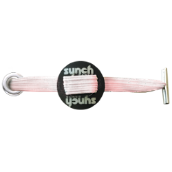 pink elastic laces