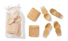 pot and pan scrapers and bamboo sporks