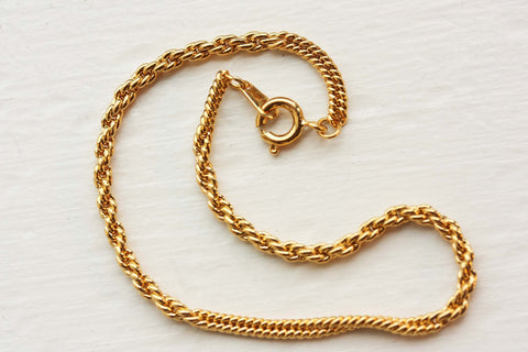Simple Gold Bracelet