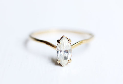 Marquis Crystal Ring - Size 5