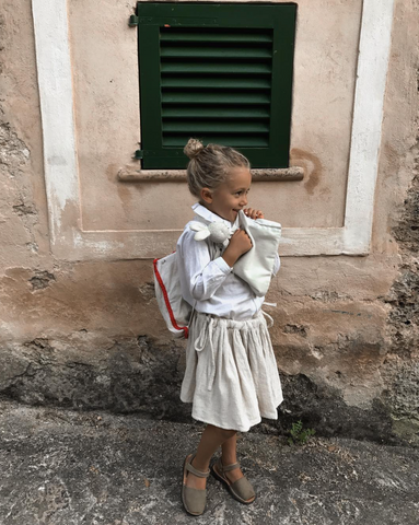 we love this new Yoli and Otis skirt paired with their Edwin blouse.  Lovely for layering Girl clothes together.