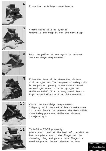 Polaroid Sx-70 Alpha how to use 2